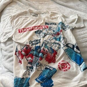 Hasbro Transformers Optimus prime pajama shirt